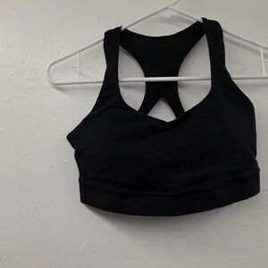 Lululemon Strappy Racerback Sports Bra – Black
